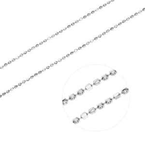 Stříbrný náhrdelník 3+1 MĚSÍČNÍ brus Délka řetízku: 42 cm