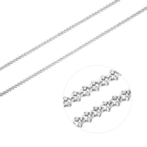 Stříbrný náhrdelník GRAND pila 050 Délka řetízku: 45 cm