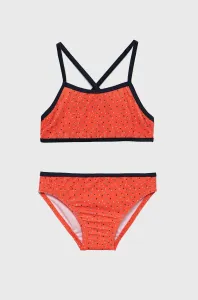 Dětské plavky Name it oranžová barva #4898595