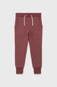 Dětské kalhoty Name it růžová barva, hladké #2869379