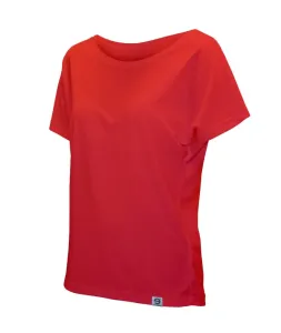 nanosilver Dámské tričko nanosilver BAT2 - vhodné na jógu - L/XL - červená