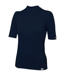 nanosilver Dámské triko nanosilver stojáček - M - tmavě modrá