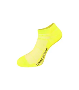 nanosilver Kotníkové tenké ponožky nanosilver - L 43/46 - reflexní žluté