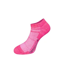 nanosilver Kotníkové tenké ponožky nanosilver - L 43/46 - růžové