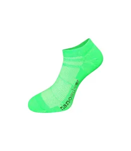 nanosilver Kotníkové tenké ponožky nanosilver - M 39/42 - zelené