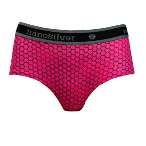 nanosilver Termo kalhotky s gumou potisk Plastic - 42 - sv. růžová Plastic