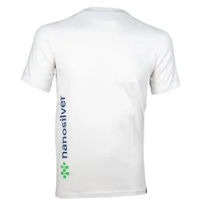 nanosilver Pánské triko nanosilver - potisk logo - NOVÉ - XXL - bílá