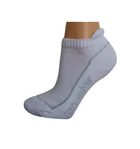nanosilver Kotníkové ponožky nanosilver - M 39/42 - bílé