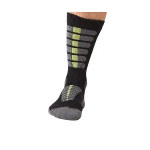nanosilver Letní trekingové ponožky se stříbrem - M 39/42 - šedo/zelené