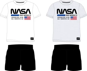 Nasa - licence Chlapecké pyžamo - NASA 5204337, bílá / černá Barva: Bílá, Velikost: 146-152