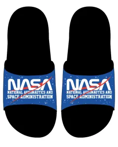 Nasa - licence Chlapecké pantofle - NASA 5251266, černá / modrá Barva: Černá, Velikost: 33-34