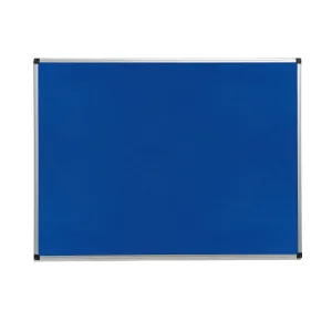 Nástěnka MARIA, 1200x900 mm, modrá, hliníkový rám