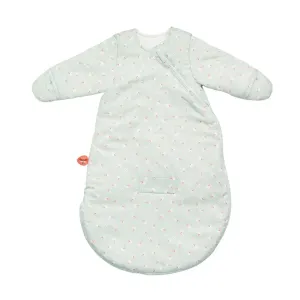 NATTOU - Vak spací bavlněný s rukávy na zip TOG 2, 0-3 m, 60 cm Mila, Zoe & Lana