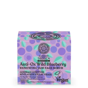 Natura Siberica Wild Blueberry Anti-OX Obnovující džemový peeling na obličej 50 ml #1159676