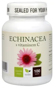 Natural Medicaments Echinacea s vitamínem C 100 tbl