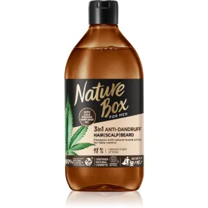 Nature Box Šampon proti lupům Men 3v1 385 ml