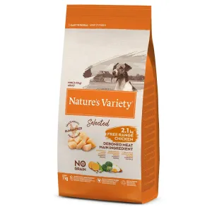 Nature's Variety Mini 7,5 kg + 1,5 kg zdarma - Adult kuřecí z volného chovu