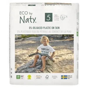 ECO BY NATY Pleny jednorázové 5 (11-25 kg) 22 ks