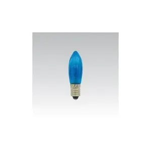 Žárovka vánoční E10 14V 3W modrá