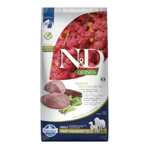Farmina N&D Quinoa Weight Management Lamb & Broccoli - 2 x 7 kg
