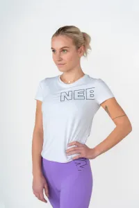 Dámské funkční triko s krátkým rukávem Nebbia FIT Activewear 440  White  XS