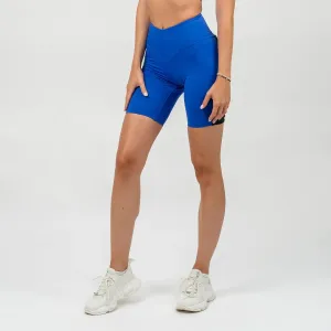 Fitness šortky Nebbia s vysokým pasem ICONIC 238  Blue  M