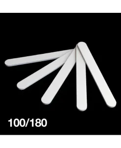 Pilník biely rovný  100/180