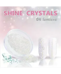 Prášok na nechty Shine crystal effect 04
