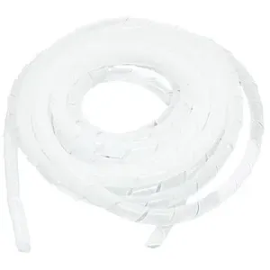 NEDIS organizér kabelů, průměr 100 mm (10 m), bílý