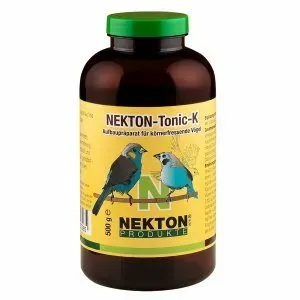 Nekton Tonic K 500g - krmivo s vitamíny & aminokyselinami a stopovými prvky pro zrnožravé ptáky