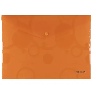 Obálka psaníčko A4 s drukem PP Neo colori oranžová