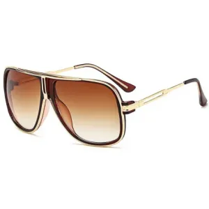 NEOGO Calvin 2 sluneční brýle, Gold / Brown (GNE010C02)