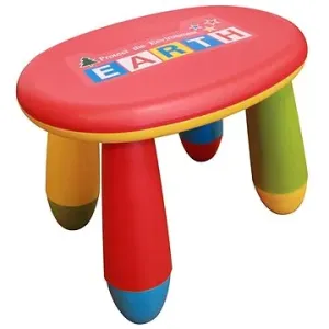 Dětská stolička v hravém barevném provedení