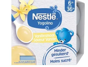 NESTLÉ YOGOLINO Mléčný dezert s příchutí vanilky (4x 100 g)