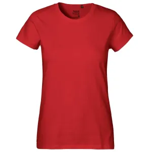 Neutral Dámské tričko Classic z organické Fairtrade bavlny - Červená | S