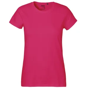 Neutral Dámské tričko Classic z organické Fairtrade bavlny - Růžová | XS