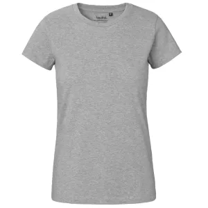 Neutral Dámské tričko Classic z organické Fairtrade bavlny - Sportovně šedá | M