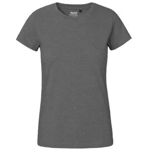 Neutral Dámské tričko Classic z organické Fairtrade bavlny - Tmavý melír | XXL