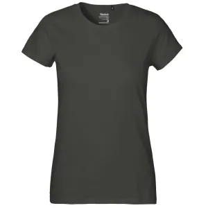 Neutral Dámské tričko Classic z organické Fairtrade bavlny - Uhlová | L