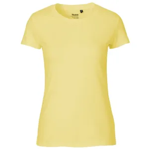 Neutral Dámské tričko Fit z organické Fairtrade bavlny - Dusty yellow | XL