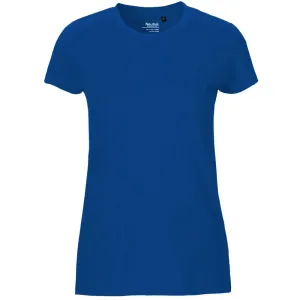 Neutral Dámské tričko Fit z organické Fairtrade bavlny - Královská modrá | XXL