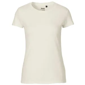 Neutral Dámské tričko Fit z organické Fairtrade bavlny - Natural | L