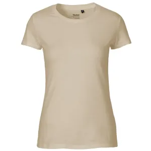 Neutral Dámské tričko Fit z organické Fairtrade bavlny - Písková | L