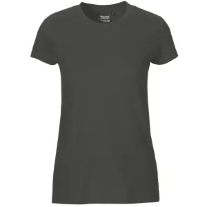 Neutral Dámské tričko Fit z organické Fairtrade bavlny - Uhlová | L