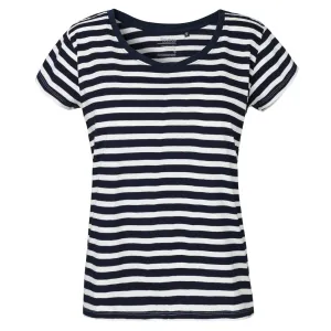 Neutral Dámské tričko Loose Fit z organické Fairtrade bavlny - Bílá / tmavě modrá | XS