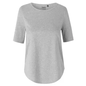 Neutral Dámské tričko s polovičním rukávem z organické Fairtrade bavlny - Sportovně šedá | L