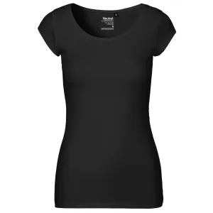 Neutral Dámské tričko z organické Fairtrade bavlny - Černá | M