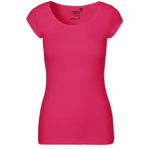 Neutral Dámské tričko z organické Fairtrade bavlny - Růžová | XXL