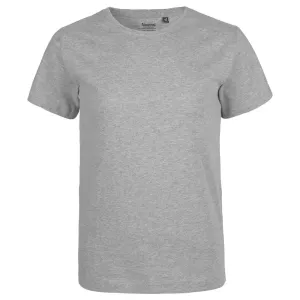 Neutral Dětské tričko s krátkým rukávem z organické Fairtrade bavlny - Sportovně šedá | 128/134