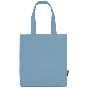 Neutral Látková nákupní taška z organické Fairtrade bavlny - Dusty indigo #3799924